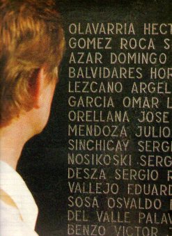 Ken Lukowiak at Their Wall.  Their Names.  Their Boys.